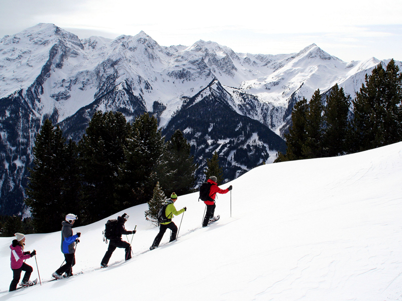 Schneeschuhwandern im Pitztal | Ferienwohnungen in St. Leonhard